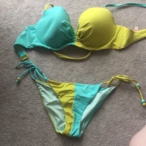 Two toned bikini